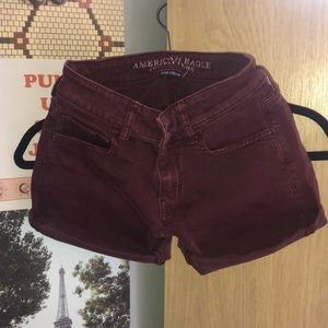 American eagle jean shorts